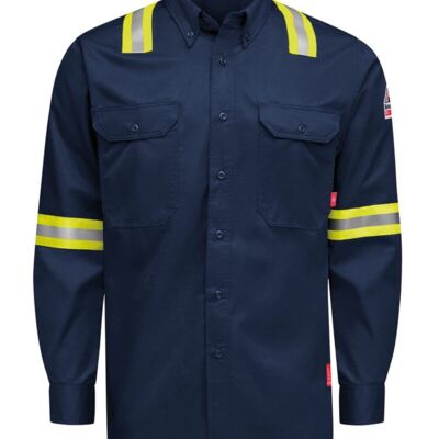 Men's Nomex® Comfort Enhanced-Vis Woven Long Sleeve Shirt Thumbnail