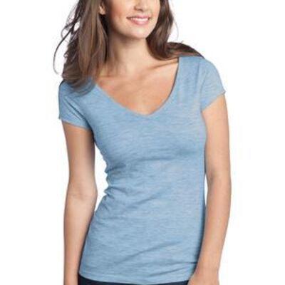 Juniors Extreme Heather V Neck Tee Thumbnail