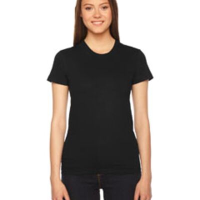 Ladies' Fine Jersey USA Made Short-Sleeve T-Shirt Thumbnail