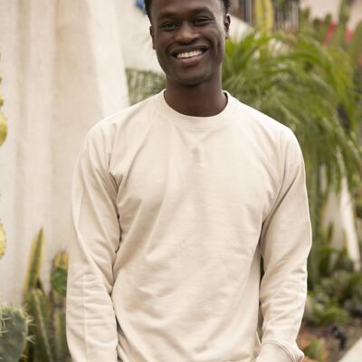 Unisex Icon Lightweight Loopback Terry Crewneck Sweatshirt Thumbnail