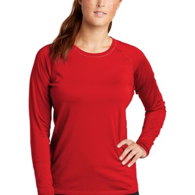 Sew N Sttiches - Ladies Long Sleeve Rashguard Tee Thumbnail