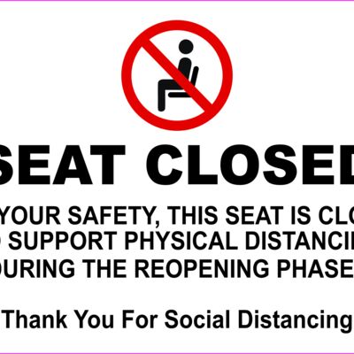 Decal - Seat Closed Thumbnail