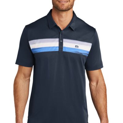 SEW N STITCHES - TravisMathew Cabana Chest Stripe Polo Thumbnail