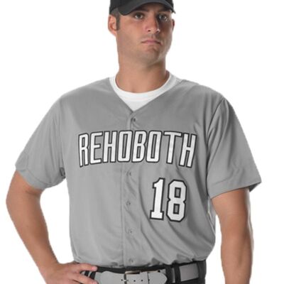 SEW N STITCHES - ALLESON ATHLETIC Full Button Lightweight Baseball Jersey Thumbnail